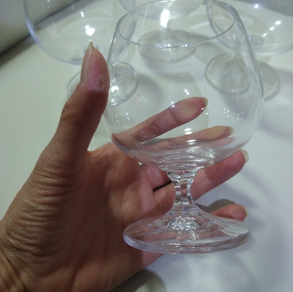 Set of 4 vintage brandy snifter glasses - Picture 3 of 16